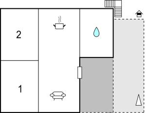 Lovely Apartment In Vir With Kitchen