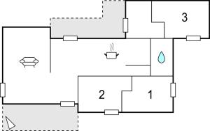 3 Bedroom Stunning Home In Nykøbing Sj