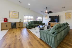 Patio w Fairway View! Pet-Friendly Mohave Home