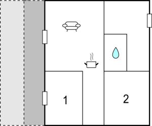 2 Bedroom Lovely Home In Ebeltoft
