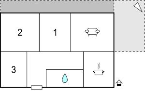 3 Bedroom Nice Apartment In Klenovica