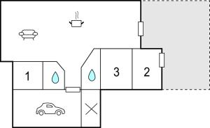 3 Bedroom Gorgeous Home In Gilleleje