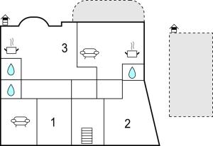Three-Bedroom Apartment In Kastel Kambelovac