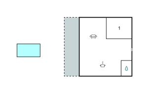 1 Bedroom Lovely Apartment In Biograd Na Moru