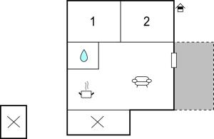 2 Bedroom Amazing Home In Pridraga