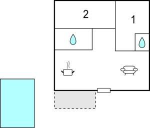 Awesome Home In Malisi With Kitchen