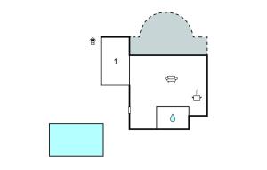 1 Bedroom Awesome Apartment In Peroj