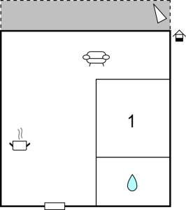 One-Bedroom Apartment In Posedarje