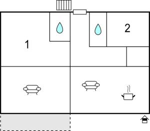 2 Bedroom Cozy Apartment In Matulji