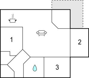 Three-Bedroom Holiday Home In Grenaa