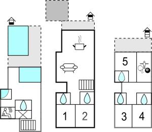 Amazing Home In Klanice With Sauna