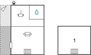 One-Bedroom Holiday Home In Bartici