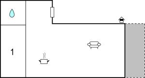 1 Bedroom Stunning Apartment In Labin