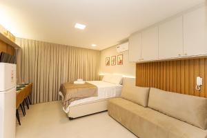 Casa privativa para família com AC e Cama Queen