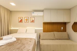 Casa privativa para família com AC e Cama Queen