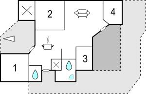 Four-Bedroom Holiday Home In Hadsund