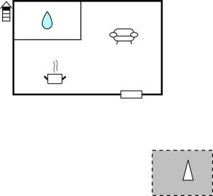 Nice Studio In Krvavica With Kitchen