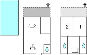 2 Bedroom Beautiful Home In Vodnjan