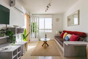 Casa Luna - Terraza con vistas , piscina y parking en Bolnuevo