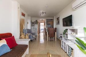 Casa Luna - Terraza con vistas , piscina y parking en Bolnuevo