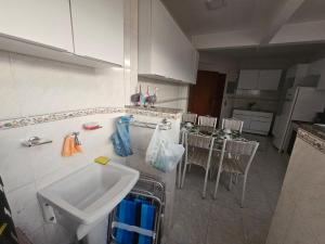 Large apartment in the center and 250 meters from the beach