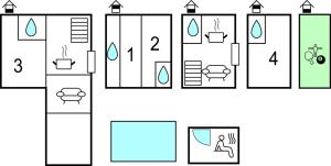 Gorgeous Home In Bibici With Sauna