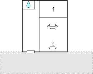 1 Bedroom Awesome Apartment In Icici