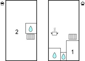 2 Bedroom Nice Home In Tournières