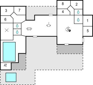 Awesome Home In Rømø With Sauna