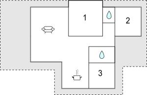 2 Bedroom Nice Home In Hornbæk