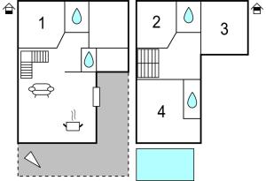 Awesome Home In Laginji With Sauna