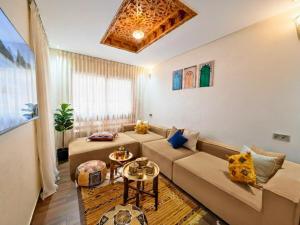 Seaside 3 bedrooms apartment in Mansouria near Sablette Beach Mohammadia
