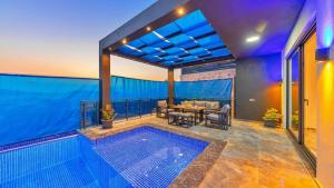Yeşilköy 3 bedroom secluded villa with private pool hot tub