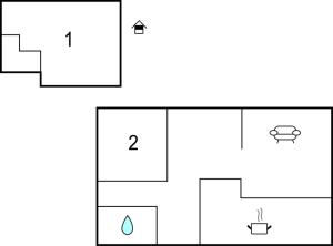 2 Bedroom Beautiful Home In Knäred