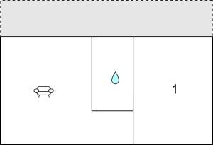 1 Bedroom Lovely Apartment In Recco