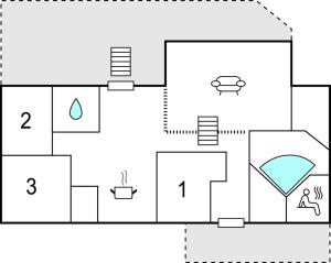 Awesome Home In Løkken With Kitchen