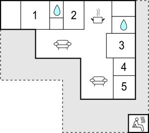 Stunning Home In Saltum With Sauna