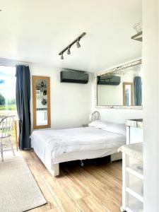 Cosy Studio with a field view