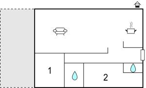 2 Bedroom Lovely Apartment In Pula