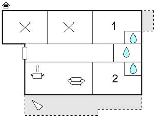 2 Bedroom Awesome Apartment In Rab