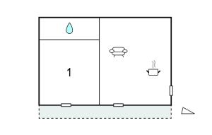 1 Bedroom Lovely Apartment In Agde