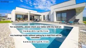 Sunny Villa Escape with Pool and BBQ in Kamëz