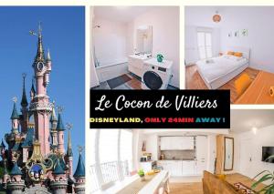 Paris & DisneyLand - 2min From Train Station - Private Indoor Parking