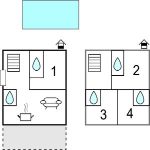 4 Bedroom Amazing Home In Kadumi