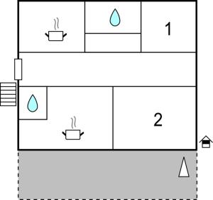 2 Bedroom Lovely Apartment In Trogir