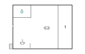 1 Bedroom Lovely Home In Renty