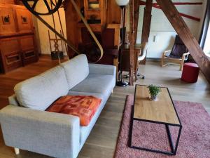 Unique Historic Mill Loft with River Lys Views