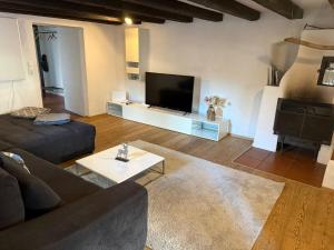 Modernes Heim im alten Bauernhaus