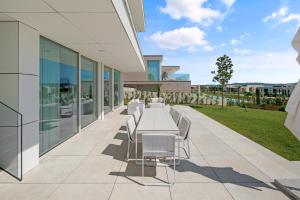 Luxury villa with pool at seaside resort