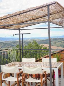 La dolce vita - 10 min da A1 autostrada, terrazza sul tramonto , vista panoramica sulle colline